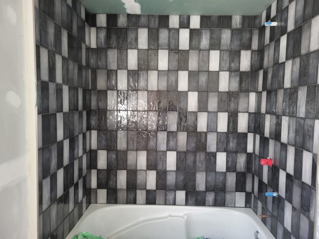 Tub Tiling